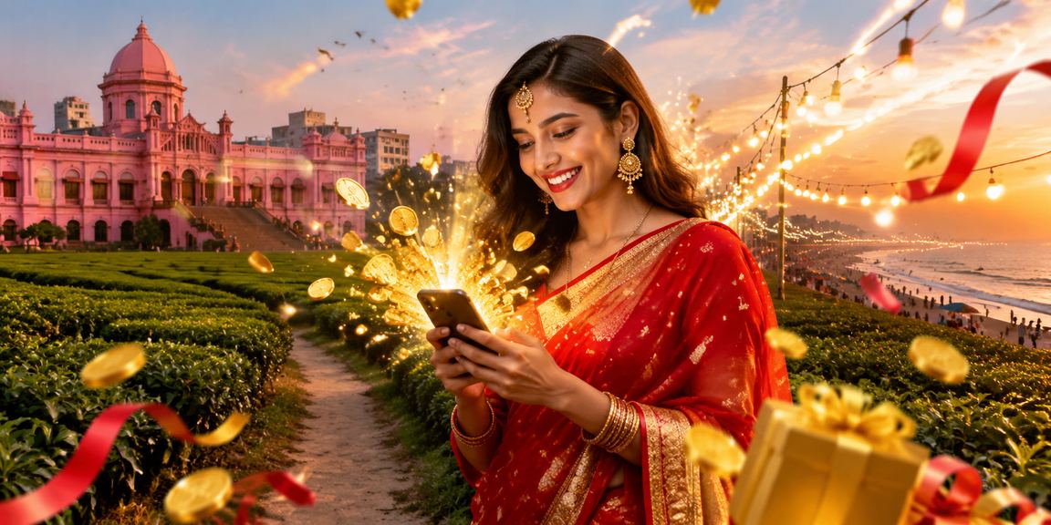 A Dhaka user enjoying d3hp gaming on mobile